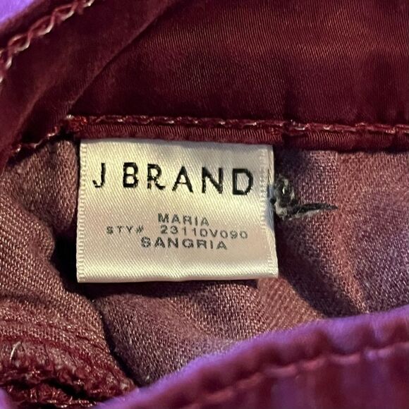 J Brand Maria Skinny Jeans Denim Mid Rise 4 Pockets - Picture 6 of 7